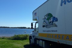 Looking out toward Canada